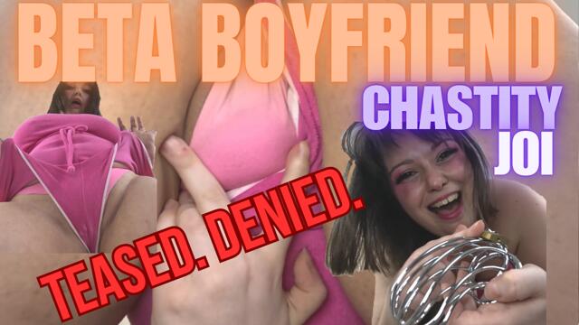 BEAT OFF TO ME BETA BOYFRIEND CHASTITY JOI video from XCherryxTartx