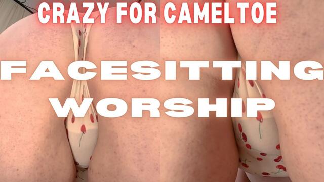 CRAZY FOR CAMELTOE FACESITTING PANTY TEASE AND DENIAL video from XCherryxTartx