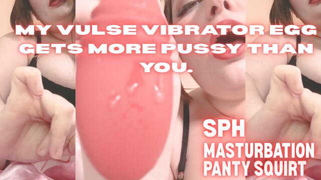MY LOVENSE VULSE GETS MORE PUSSY THAN YOU SPH video
