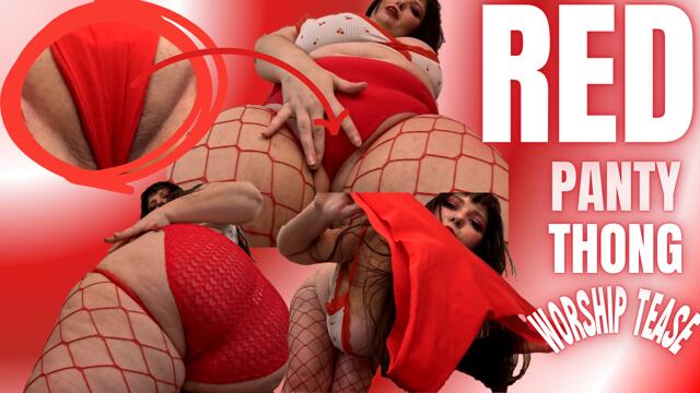 RED PANTY AND THONG TEASE video from XCherryxTartx