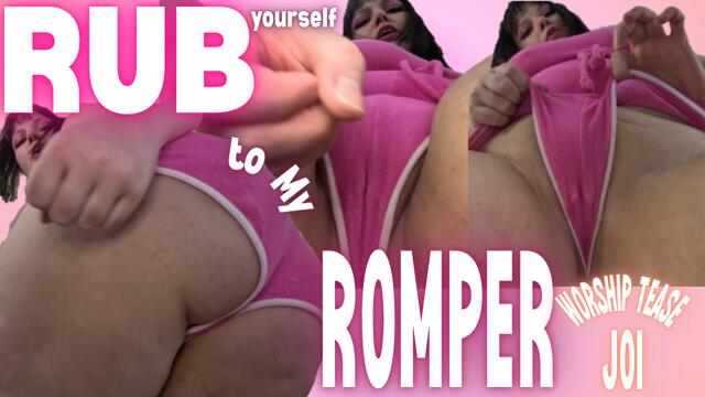 RUB YOURSELF TO MY ROMPER JOI video from XCherryxTartx