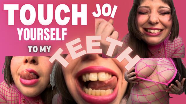TOUCH YOURSELF TO MY TEETH WORSHIP JOI video from XCherryxTartx