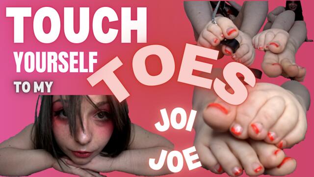 TOUCH YOURSELF TO MY TOES JOE JOI video from XCherryxTartx