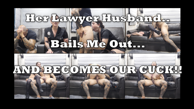 Her Lawyer Husband Bails Me Out and Becomes Our Cuck video from Grey Productions