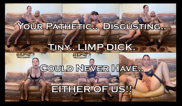 You Could Never Have EITHER of Us You Pathetic Tiny Dicked Loser video from Grey Productions