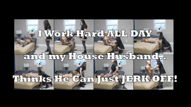 Caught My House Husband Jerking Off OH HELL NO video from