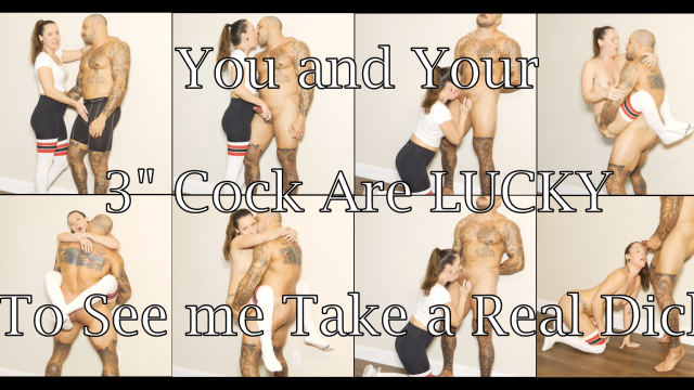 Getting Fucked by a Real Man's Cock While You Just Watch video from XNatashaGrey