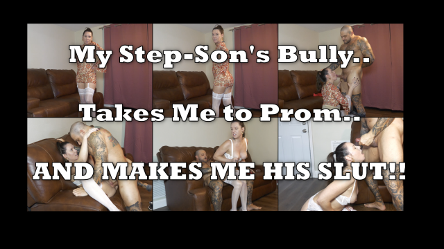 My Step-SON's Bully Takes Me to Prom and Makes Me His SLUT video from XNatashaGrey