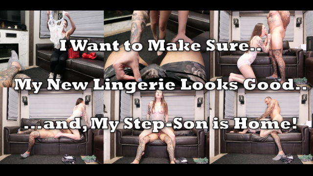 Testing out my New Lingerie on my Step-Son video from XNatashaGrey