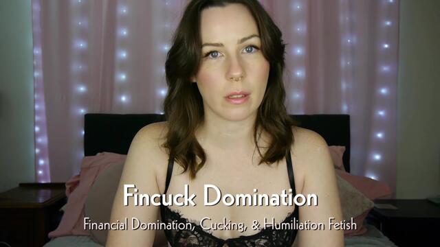 Fincuck Domination video from Mistress Macabre