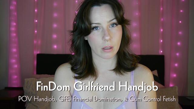 FinDom Girlfriend Handjob video from 