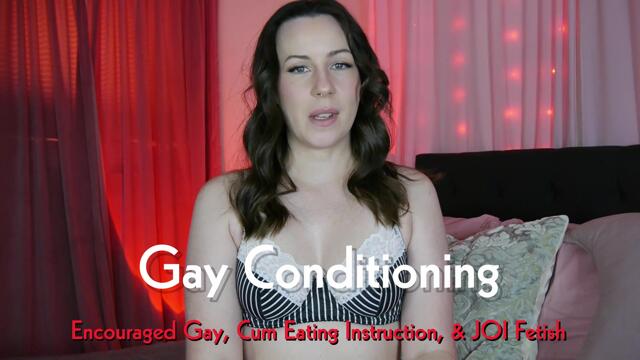 Gay Conditioning video from Mistress Macabre