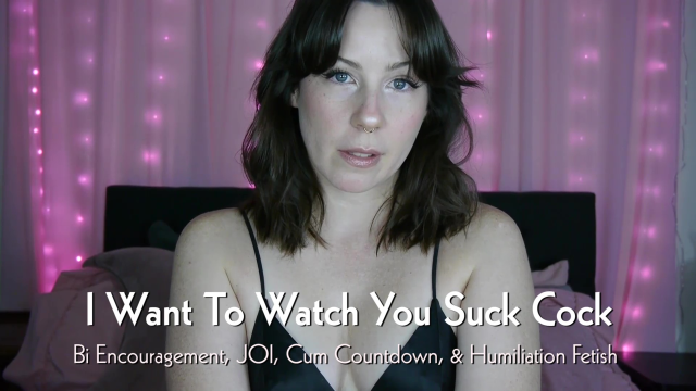 I Want To Watch You Suck Cock video from Mistress Macabre