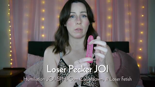 Loser Pecker JOI video