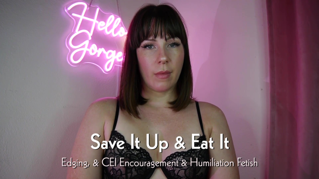 Save It Up and Eat It video from Mistress Macabre