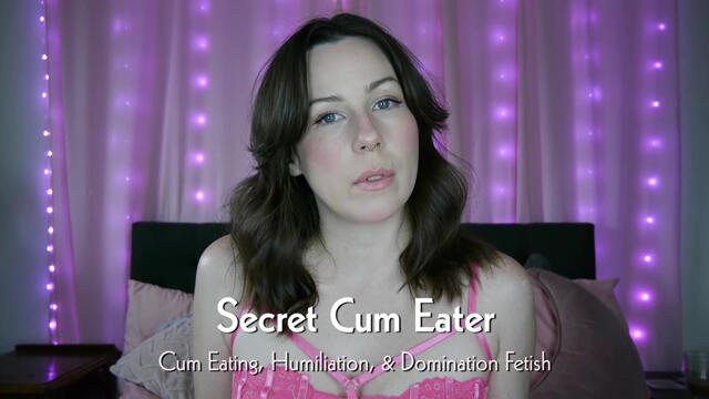 Secret Cum Eater video