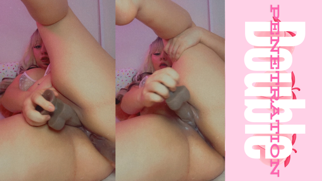 Double Penetration video from Peaches