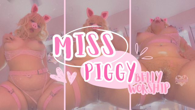Miss Piggy Belly Worship video from Peaches