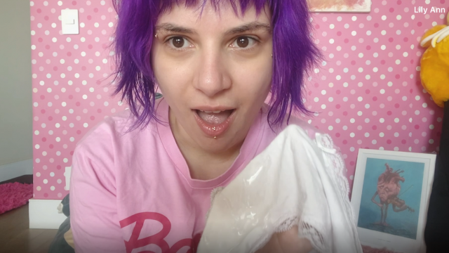 girlfriend's step-sister catches panty stealer video from Lily Ann