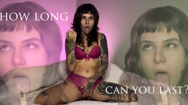 good boys dont cum JOI ahegao video from Lily Ann