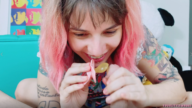 pacifier lover humiliation POV video from Lily Ann