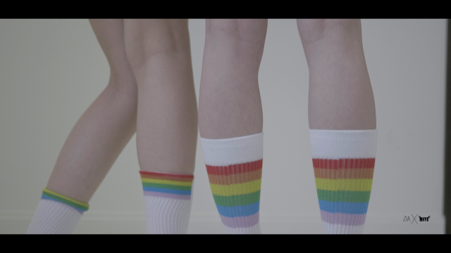 WHITE SOCKS PINK SKIRTS THREESOME WITH 2 BLONDE BABES - ZIAxBITE , KAIRA KAMPEN video from ZIAxBITE