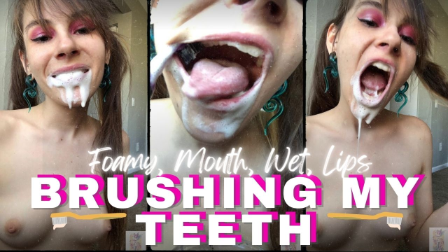 4K/ Ziva Fey - Brushing My Teeth video from Zivafey