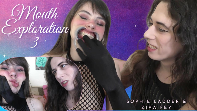 4K Ziva Fey - Mouth Exploration With Sophie Ladder 3 video from Zivafey