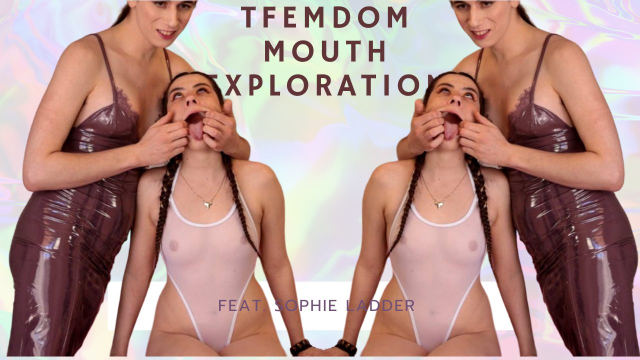 4K Ziva Fey TFemdom Mouth Exploration By Sophie Ladder video from Zivafey