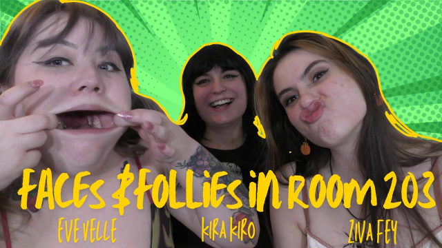 HD Ziva Fey - Faces And Follies in Room 203 video from Zivafey