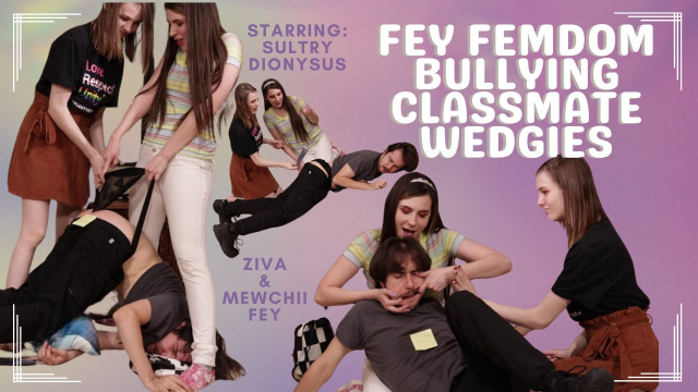 HD/ Ziva Fey - Fey FemDom Bullying Classmate Wedgies video from Zivafey