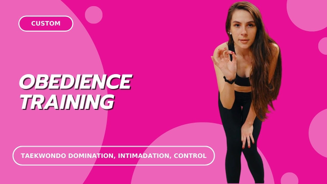 HD Ziva Fey - Solo Martial Arts Obedience CUSTOM ONE video from Zivafey