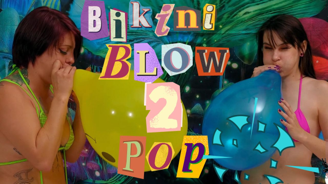 HD Ziva Fey - Ziva And Jurnee Blow To Pop Balloon Challenge video from Zivafey